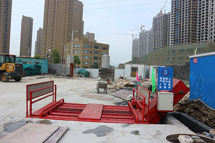 坑基式洗輪機 江蘇邗建-南京浦口項目。