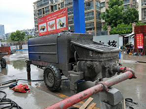 4月6號(hào)細(xì)石混凝土泵合作華興建設(shè)勝利小區(qū)地下車庫項(xiàng)目