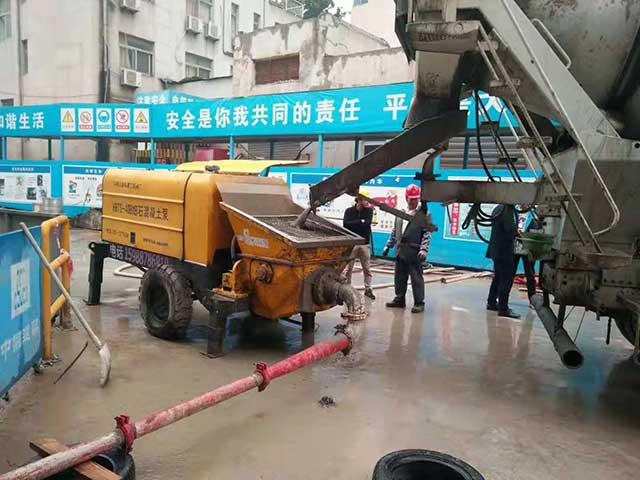 細(xì)石混凝土泵機