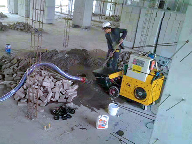 二次構(gòu)造柱專用泵合作中建五局京東亞洲一號(hào)沈陽于洪物流園工程